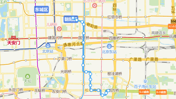 98路線路示意圖