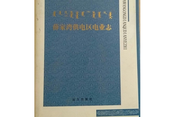 薛家灣供電區電業志