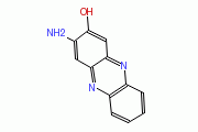 2-氨基-3-羥基吩嗪的結構式