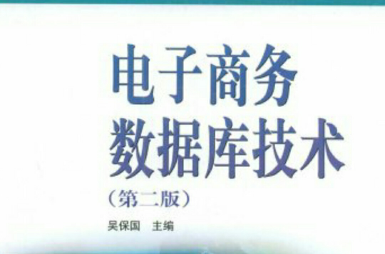 電子商務資料庫技術(高等教育出版社出版圖書)