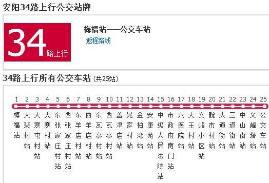 安陽公交34路