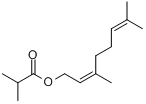 (Z)-2-甲基-丙酸-3,7-二甲基-2,6-亞辛基酯