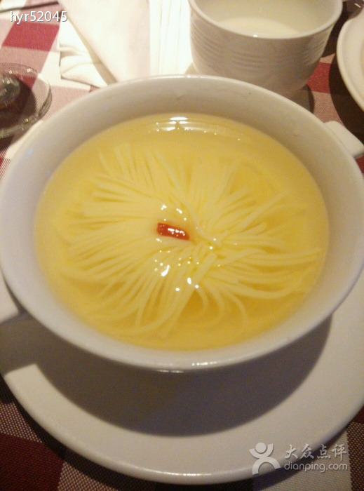 菊花豆腐湯