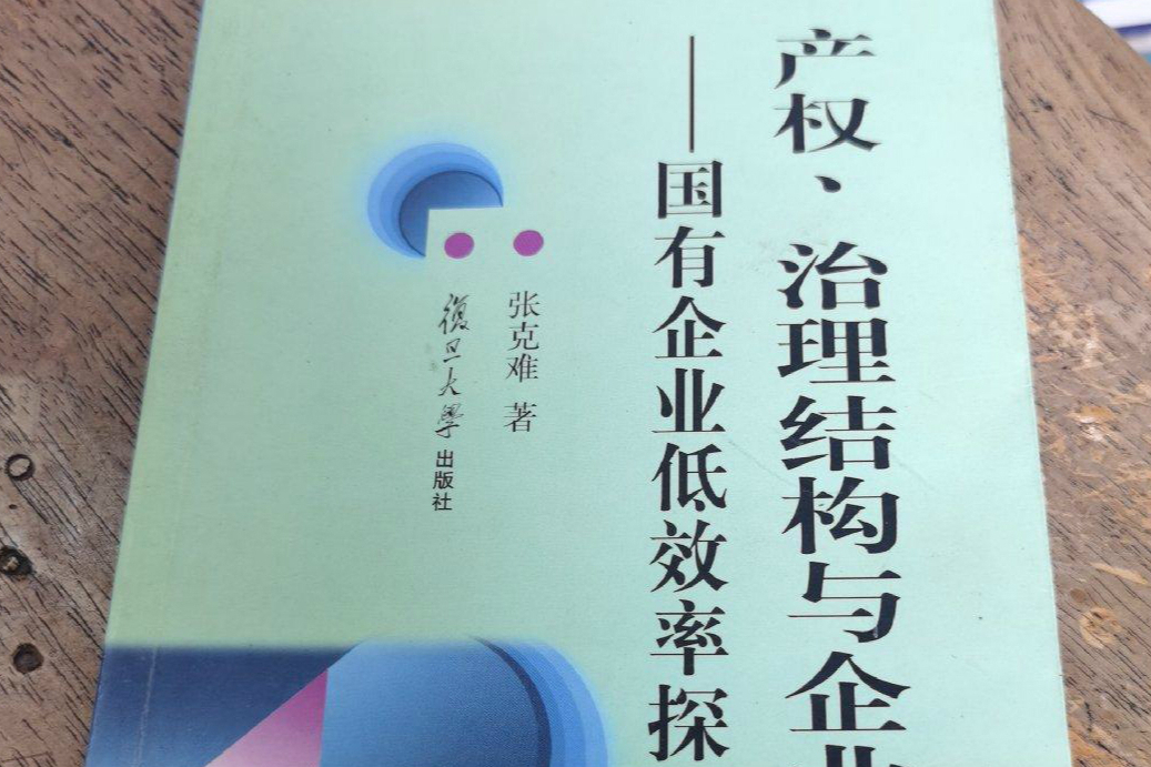 產權、治理結構與企業效率：國有企業低效率探源