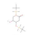 3,5-二-O-（叔丁基二甲基矽烷）-2-脫氧-D-核糖酸-1,4-內酯