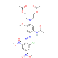 N-[5-[雙[2-（乙醯氧）乙基]氨基]2-[（2-氯-4,6-二硝苯基）偶氮]-4-甲氧苯基]-乙醯胺