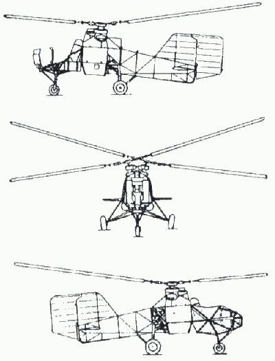 Fl-282“蜂鳥”直升機