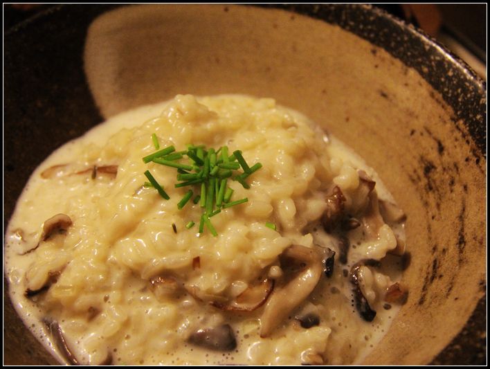 鳳尾菇義大利燴飯