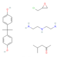 4,4\x27-（1-甲基亞乙基）二苯酚與環氧氯丙烷的聚合物與N-（2-氨基乙基）-1,2-乙二胺和4-甲基-2-戊酮的反應產物