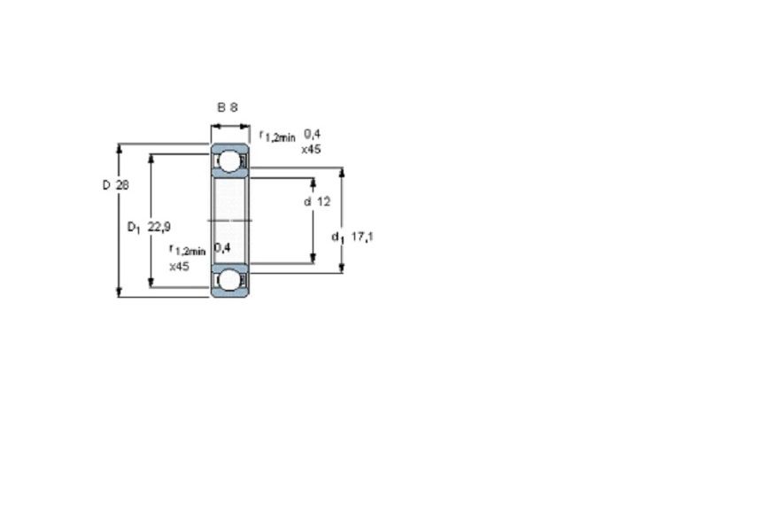 SKF 6001/HR22Q2軸承