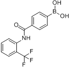 N-2-三氟甲基苯基-4-硼苯甲醯胺