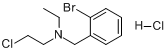 N-（2-氯乙基）-N-乙基-2-溴苄胺鹽酸鹽