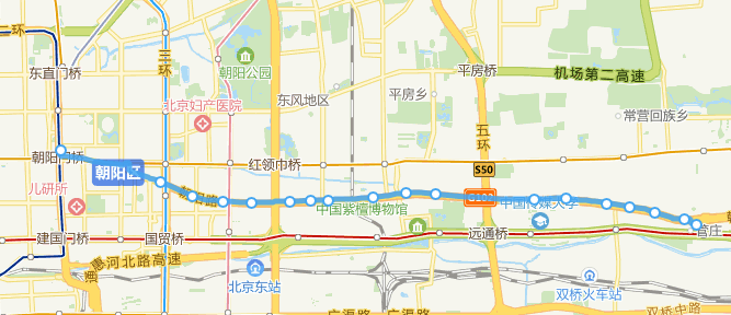 BRT2線走向圖