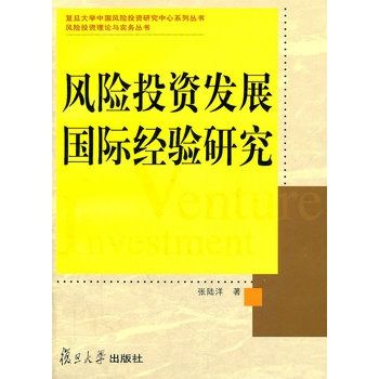 風險投資發展國際經驗研究