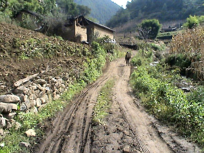 拉細山村通村道路