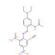 N-[2-[（2-氰基-4,6-二硝基苯）偶氮]-5-（二乙基氨）苯基]乙醯胺