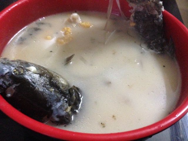 奶白冬粉卿魚湯