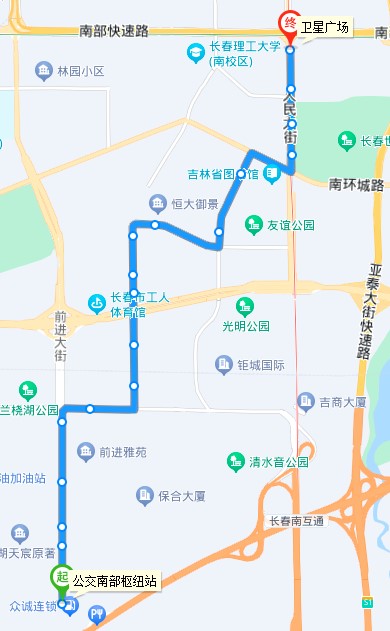 長春公交Z307路