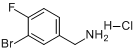3-溴-4-氟苄胺鹽酸鹽