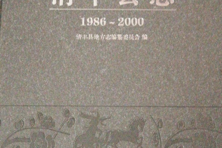 清豐縣誌(1986~2000)