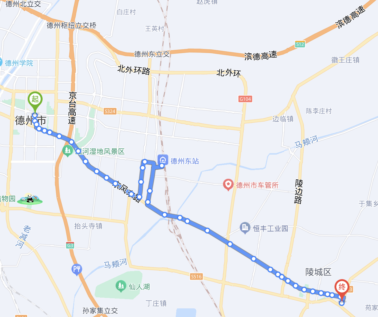 德州公交304路