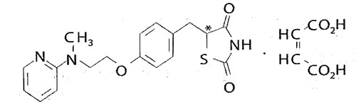 馬來酸羅格列酮片