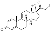 17α-羥基-21-碘-16β-甲基孕甾-1,4,9-(11)-三烯-3,20-二酮