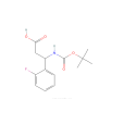 BOC-(S)-3-氨基-3-（2-氟苯基）-丙酸