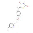 5-[[4-[2-（5-乙基-2-吡啶基）乙氧基]苯基]亞甲基]-2,4-噻唑二酮