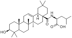 N-[(3beta)-3-羥基-28-氧代齊墩果-12-烯-28-基]-L-亮氨酸