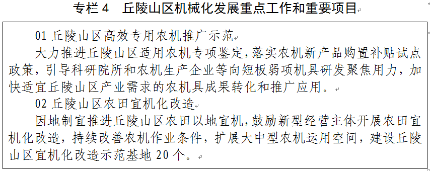 陝西省“十四五”農業機械化發展規劃