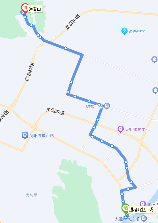 瀏陽公交3路