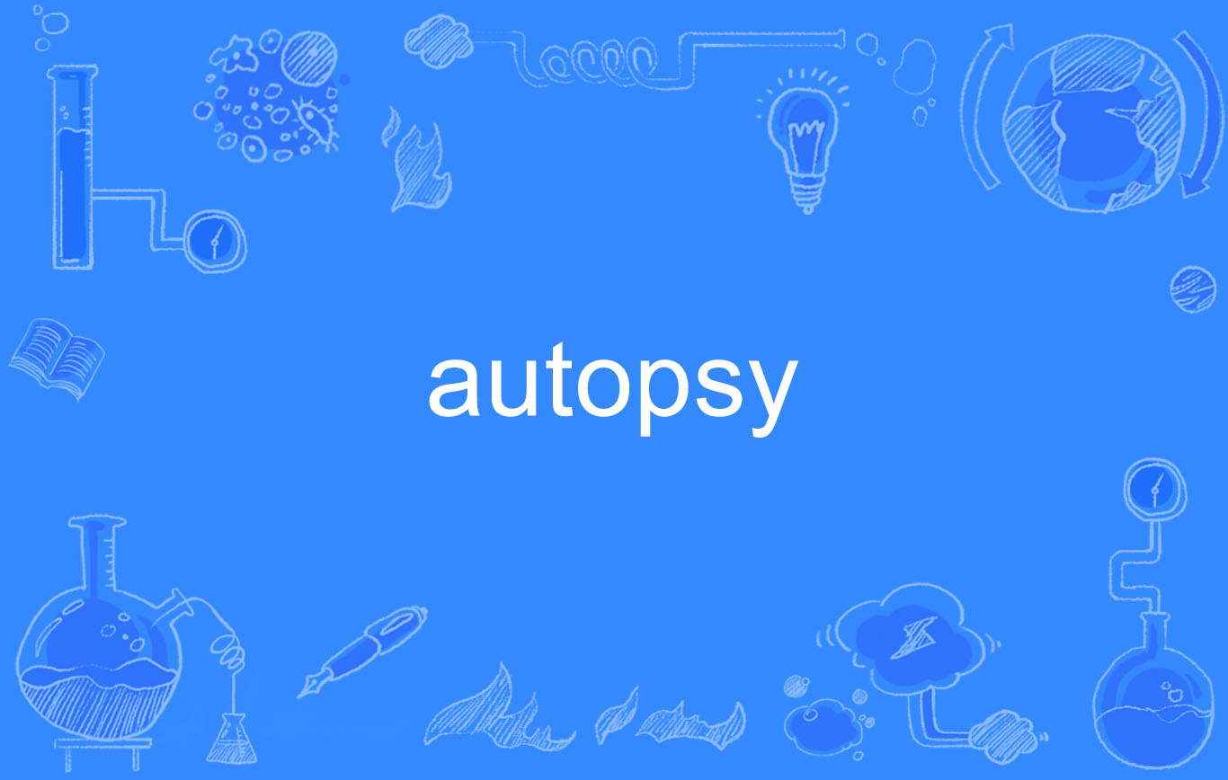 autopsy