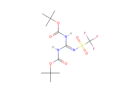 1,3-二叔丁氧羰基-2-（三氟甲磺醯基）胍