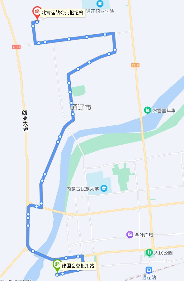 通遼公交72路