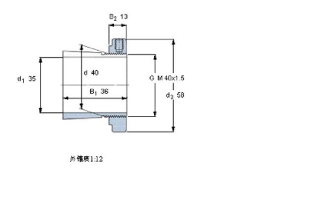 SKF H308E軸承