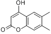 4-羥基-6,7-二甲基香豆素