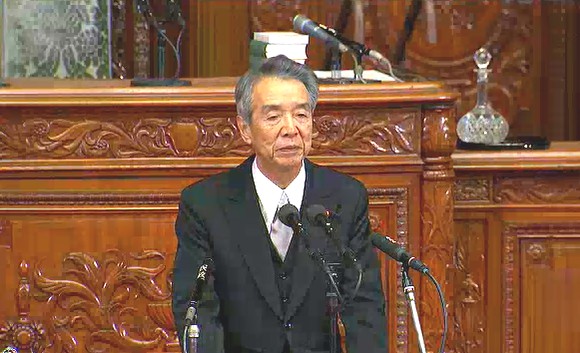 伊吹文明當選眾議院議長