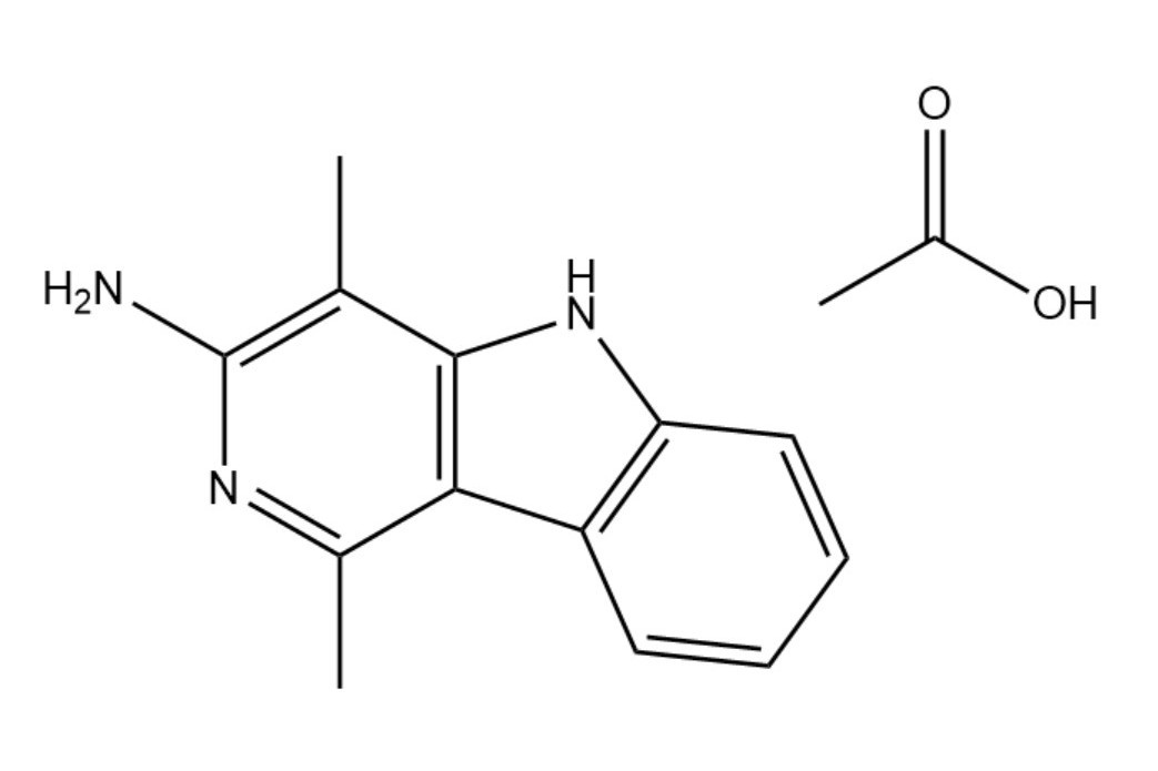 3-氨基-1,4-二甲基-5H-吡啶並[4,3-b]吲哚