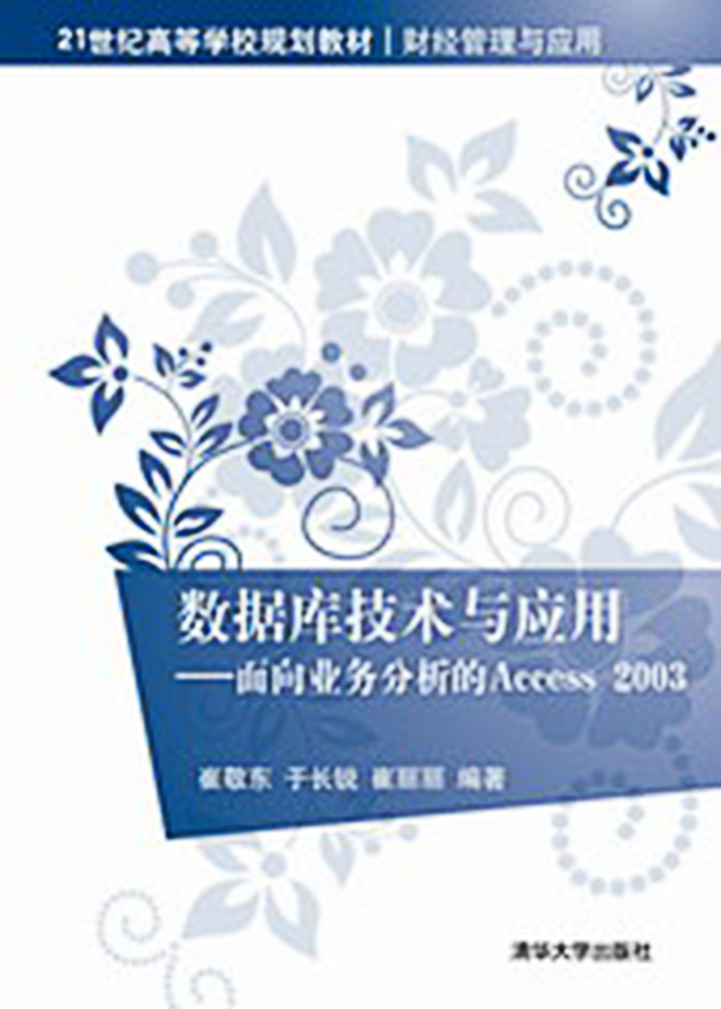 資料庫技術與套用：面向業務分析的Access 2003
