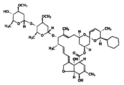 多拉菌素結構