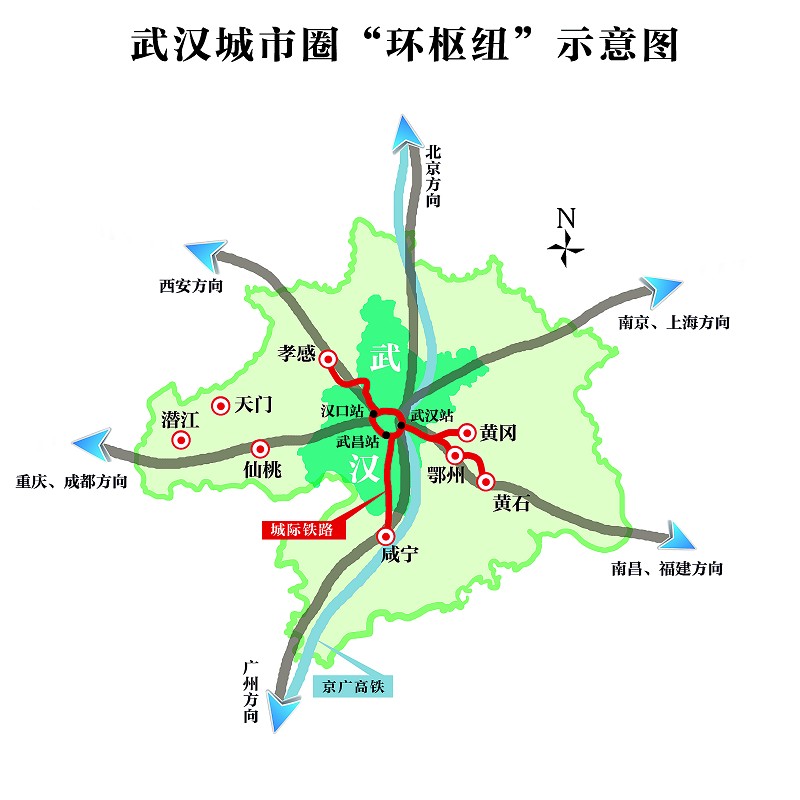 武漢城市圈(武漢1+8城市圈)