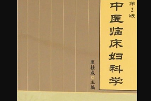 中醫臨床婦科學(2007年人民衛生出版社出版的圖書)