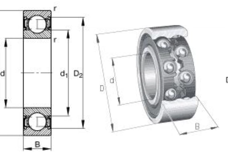 SKF 6020-2RS軸承