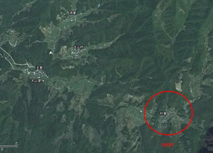 低嶺村衛星圖片