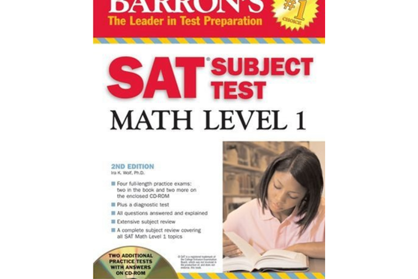 Barron\x27s SAT Subject Test Math Level 1 with CD-ROM