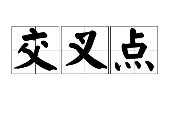 交叉點(數學)