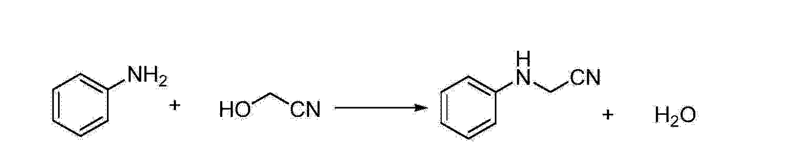 一種苯胺基乙腈的製備方法