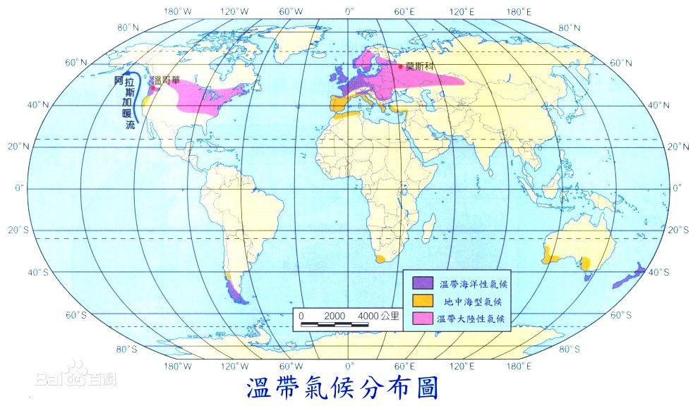 濕潤大陸性氣候