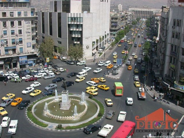大馬士革現代街道